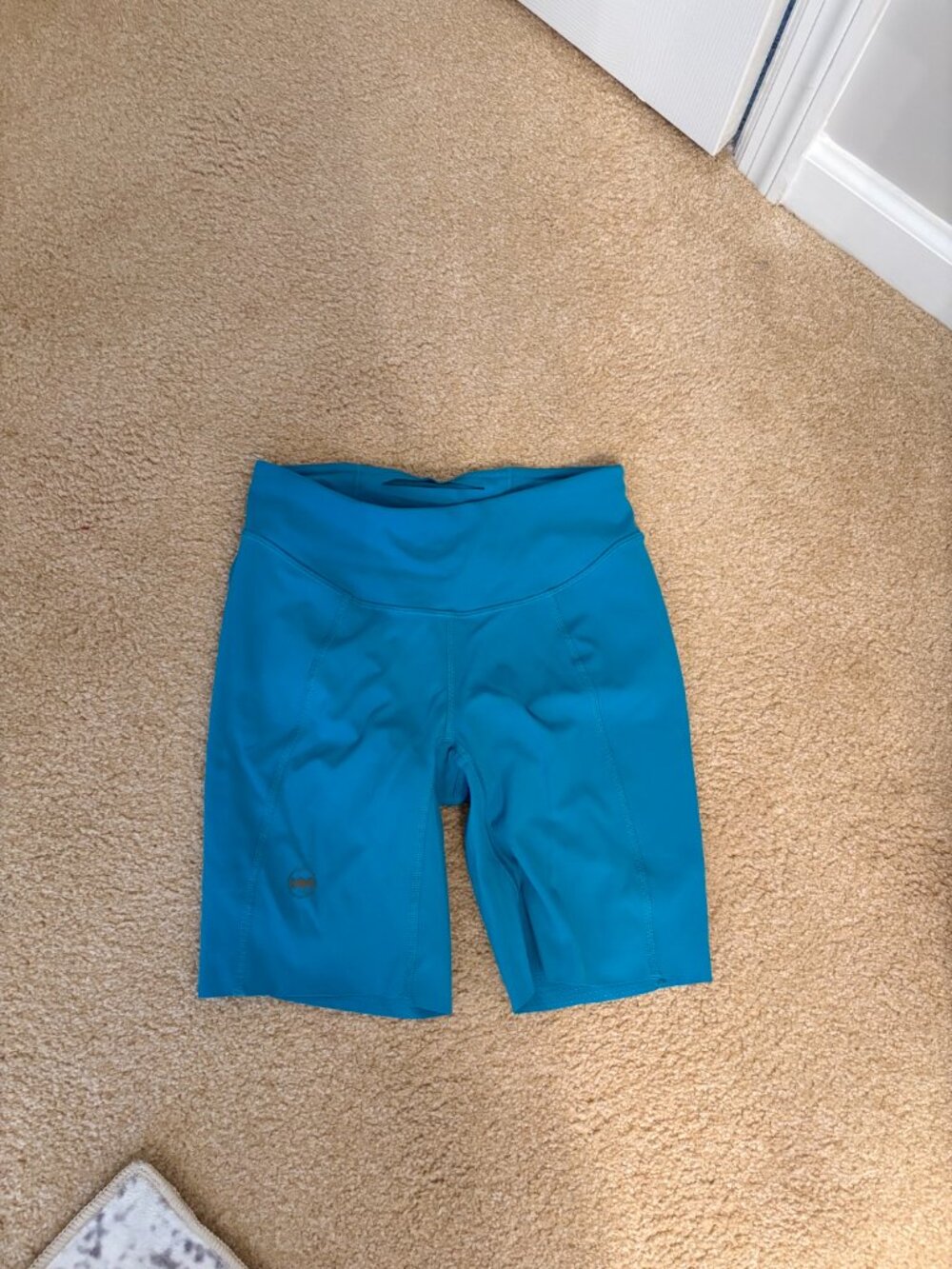 Janji Women’s Blue Running Shorts XS 7” Inseam Athletic Bike Shorts